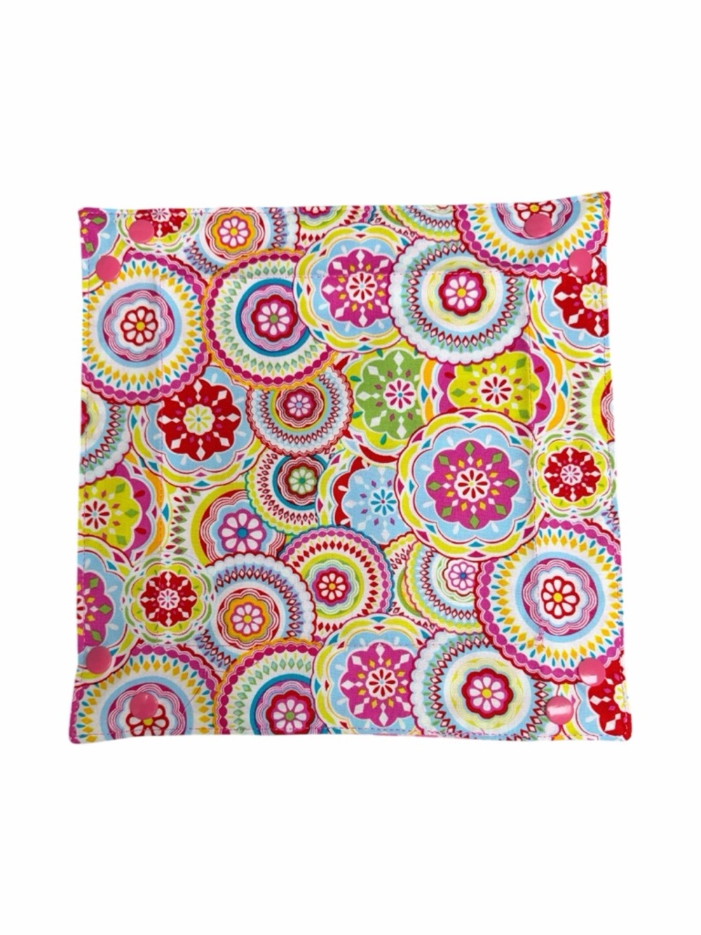 Hand Crafted Snap Tray and Small ORT Catcher Fabric Notion & Thread Catch All - Picture 12 of 15